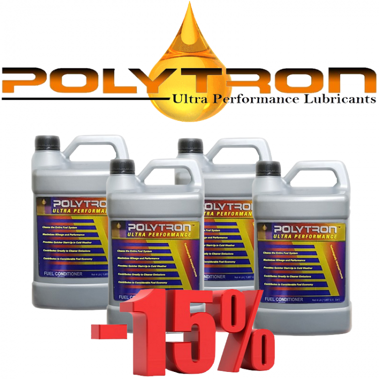 Aktions-Set 22 - POLYTRON GDFC - Kraftstoffadditiv für Benzin und Diesel - 4x4L Aktions-Set 22 - POLYTRON GDFC - Kraftstoffadditiv für Benzin und Diesel - 4x4L