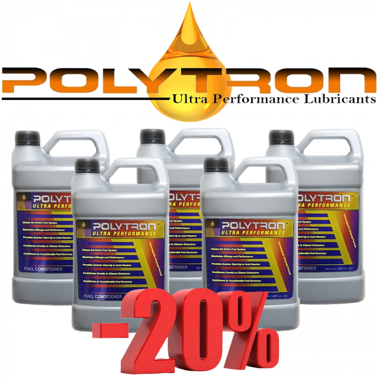 Aktions-Set 23 - POLYTRON GDFC - Kraftstoffadditiv für Benzin und Diesel - 5x4L